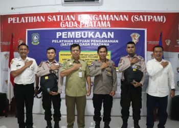 Disnakertrans Kepri Selenggarakan Diksar Satpam Gada Pratama