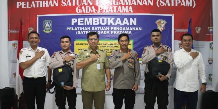 Disnakertrans Kepri Selenggarakan Diksar Satpam Gada Pratama