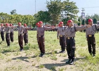 Sebanyak 29 Calon Satpam Dinyatakan Lulus Gada Pratama