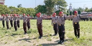Sebanyak 29 Calon Satpam Dinyatakan Lulus Gada Pratama