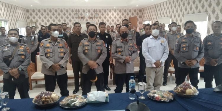 Puluhan Satpam,BUJP dan User Ikut Bintek yang Digelar Polres Pangandaran