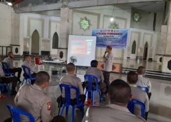 Polres Palopo Gelar Diksar Satpam Gada Pratama di Islamic Center