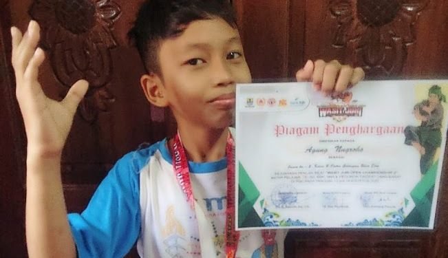 Agung Nugroho, Anak Satpam yang Sabet Juara Pencak Silat Tingkat Provinsi
