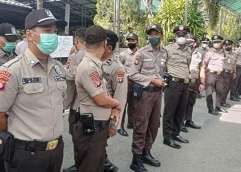 74 Satpam Ikut Pendidikan dan Pelatihan yang Digelar Polresta Palangka Raya