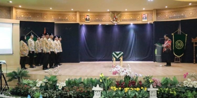 Rektor UMJ Lantik Kepengurusan Satpam Kampus untuk Periode 2022-2024