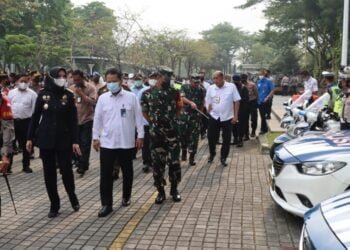 Pastikan Keamanan G20, Polresta Bandara Soetta Gelar Apel Gabungan