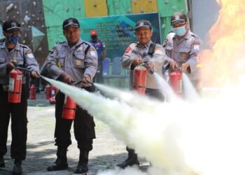 Satpam UNNES Selenggarakan Pelatihan Tanggap Bencana