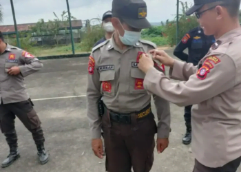 Polres Lamandau Berikan Pelatihan Tongpol dan PBB ke Satpam