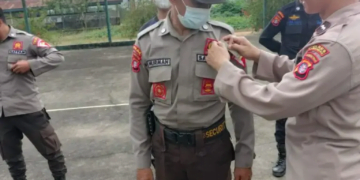 Polres Lamandau Berikan Pelatihan Tongpol dan PBB ke Satpam