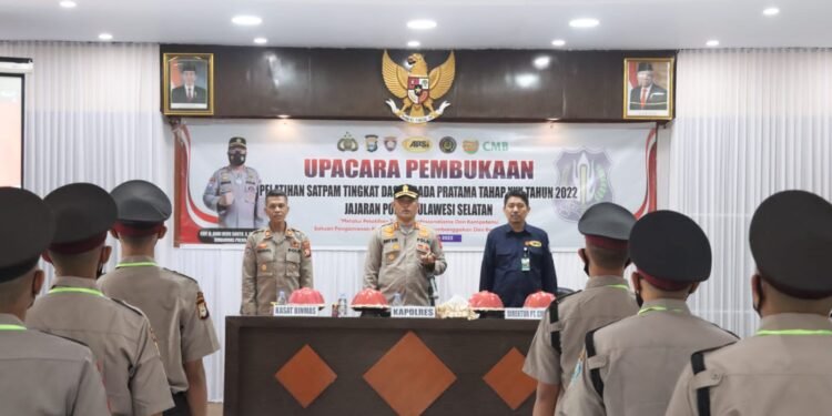 Melalui Diksar Gada Pratama, Satpam Diharapkan Tingkatkan Kemampuan Individu