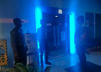 Satpam Bank Jatim dapat Arahan dari Polsek Donomulyo