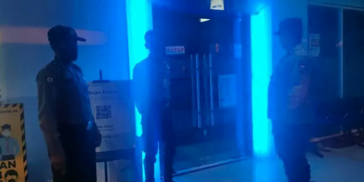 Satpam Bank Jatim dapat Arahan dari Polsek Donomulyo