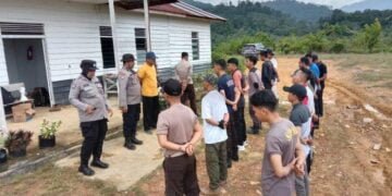 Polres Melawi Lakukan Pembinaan dan Pelatihan ke Satpam