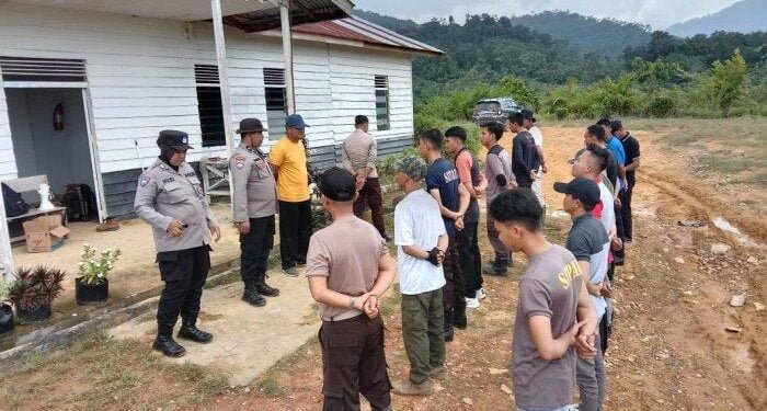 Polres Melawi Lakukan Pembinaan dan Pelatihan ke Satpam