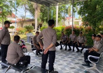 Polres Pidie Jaya Lakukan Pembinaan ke Satpam