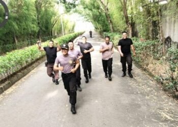 Satpam Perumahan Mendapatkan Pembinaan dari Polres Cirebon