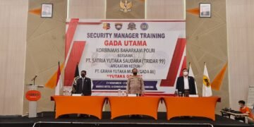 Kabaharkam Buka Pelatihan Gada Utama Tridar 99