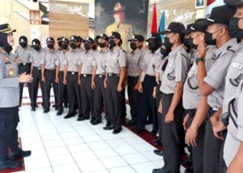 Polda Jateng Tutup Diksar Satpam Gada Pratama