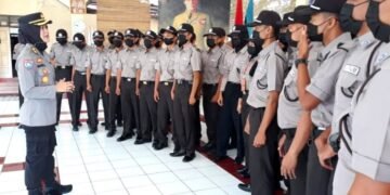 Polda Jateng Tutup Diksar Satpam Gada Pratama
