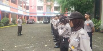 Sebanyak 60 Calon Satpam, Ikut Diksar Gada Pratama