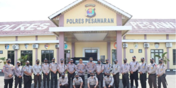 Kapolres Pesawaran Imbau Satpam Tingkatkan Kewaspadaan dalam Bertugas