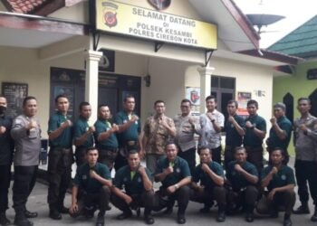 Kapolsek Kesambi Jadi Narsum Kegiatann Peningkatan Mutu Satpam