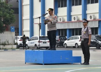 Sambut HUT ke-42 Satpam, Dirbinmas Polda Jatim Gelar Apel Konsolidasi