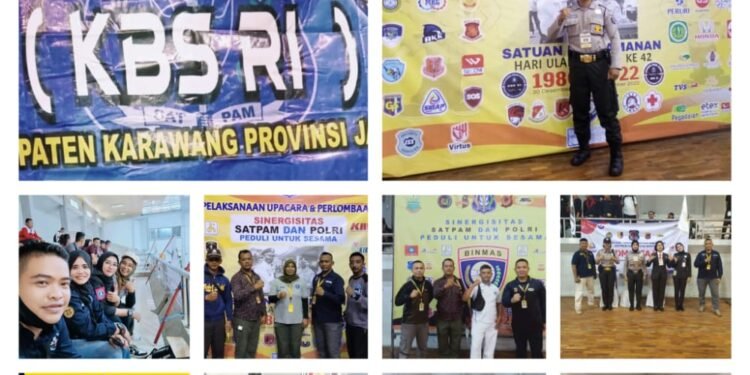 Meriahkan HUT ke-42 Satpam, KBS-RI Karawang Ikut Berbagai Perlombaan