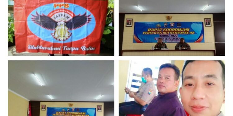 Polres Lumajang Undang PPS Gelar Rapat Koordinasi HUT ke-42 Satpam