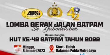 APSI Gelar Lomba Gerak Jalan Satpam, Ini Syaratnya