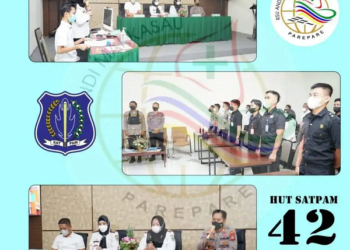 Semarakkan HUT ke-42 Satpam, Polres Kota Parepare Gelar Pertemuan dengan RSUD Andi Makkasau