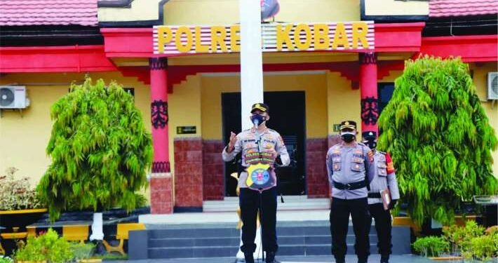 Polres Kobar Giat Sambang dan Persiapan HUT ke-42 Satpam