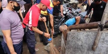 Sambut HUT ke-42 Satpam, Paskot Gelar Kerja Bakti