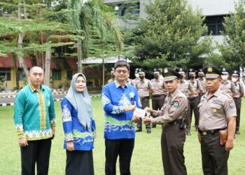 Purnabakti, Komandan Satpam Unila Terima Penghargaan