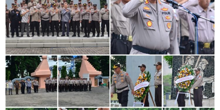 ABUJAPI dan APSI Jatim Gelar Tabur Bunga di TMP Sidoarjo