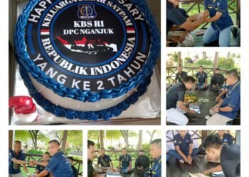 Gelar Anniversary 2th, KBS-RI Nganjuk Tetap Fokus Kegiatan Sosial