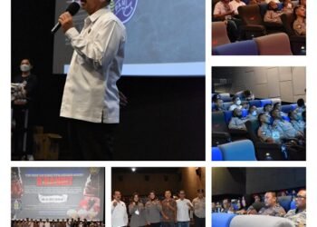 Asosiasi Satpam dan Polda Jatim Gelar Nobar Film D Bandhit
