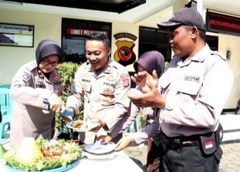 Polsek Cikancung Rayakan HUT ke-42 Satpam