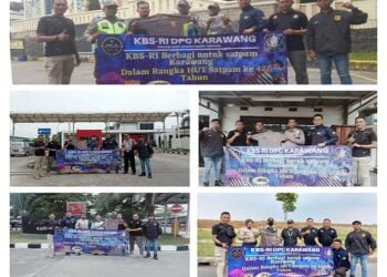 Gelar Kopdar, KBS RI Karawang Sosialisasikan Perpol No 4 Tahun 2020