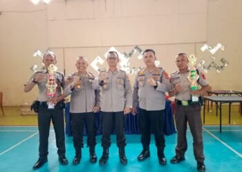 Meriahkan HUT ke-42 Satpam, Polres Lampung Utara Gelar Lomba