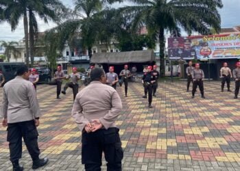 Polres Tasikmalaya Latih Satpam untuk Persiapan Lomba