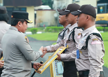 Cegah Tindak Pidana dan Kejahatan, Tiga Satpam Diganjar Penghargaan