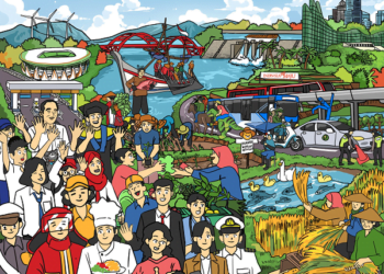 Masukkan Satpam di Poster Animasi, Jokowi Diapresiasi Netizen