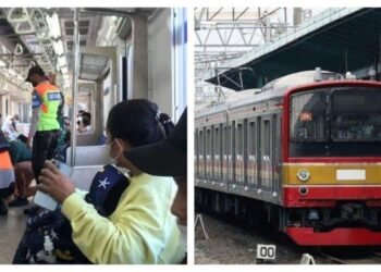 Satpam Tolong Ibu Hamil 7 Bulan yang Pingsan di Dalam Kereta Api