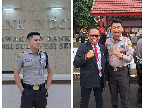 Yuniarto, Purna Paskibra yang Berprofesi Satpam