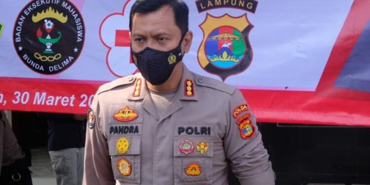 Berani Gagalkan Aksi Perampokan, Kapolda Lampung Apresiasi Satpam Bank