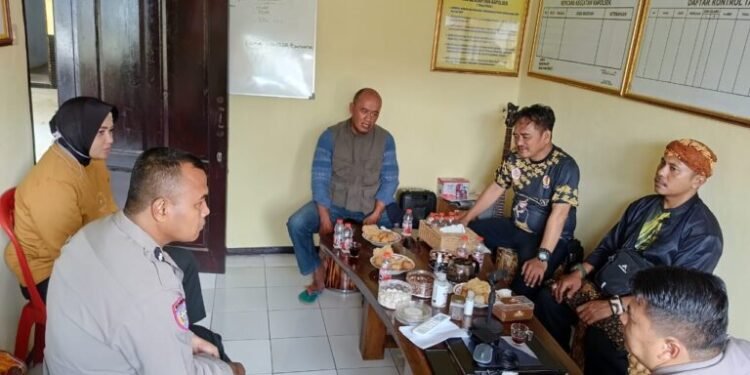 Jalin Siturahmi, Paguyuban Satpam Sambangi Polsek Sukahaji