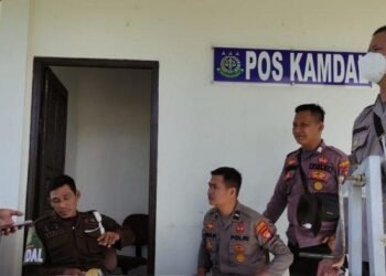 Jalin Silaturahmi, Polres Sekadau Sambangi Pengguna Jasa Satpam