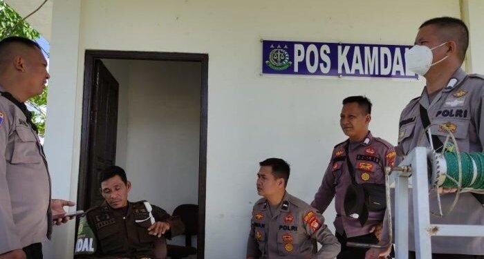 Jalin Silaturahmi, Polres Sekadau Sambangi Pengguna Jasa Satpam