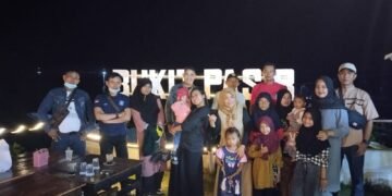 Beda Agama Tak Jadi Pengahalang Satpam AQUA Tanggamus Gelar Bukber